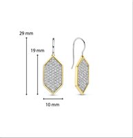 Orecchini Ti Sento Milano Donna in Argento Zircone 7942ZY - 7942ZY